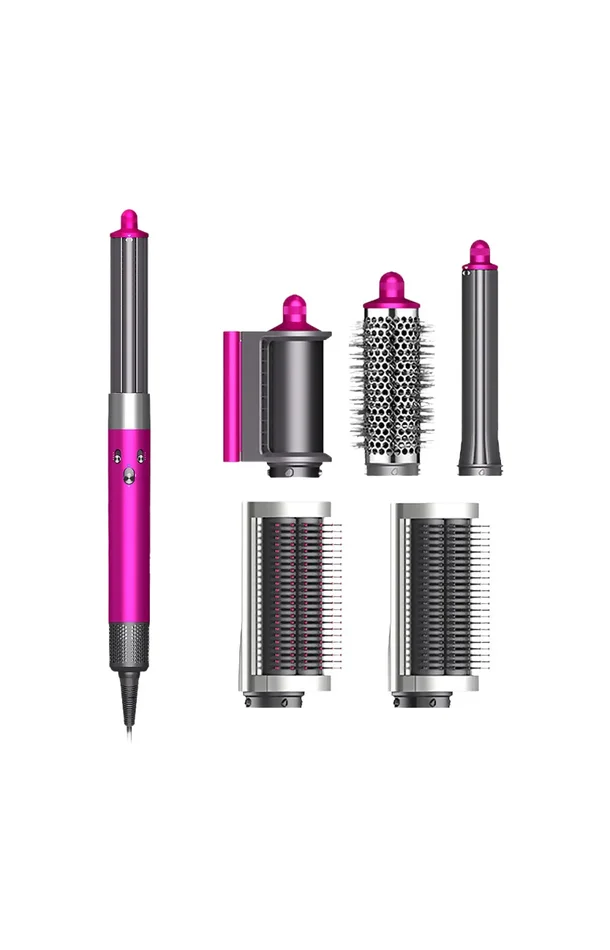 Brosse à air chaud multifonction – 6 embouts – Cheveux
