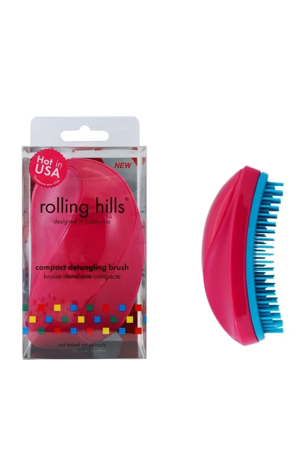 Brosse démêlante – Rose & bleu