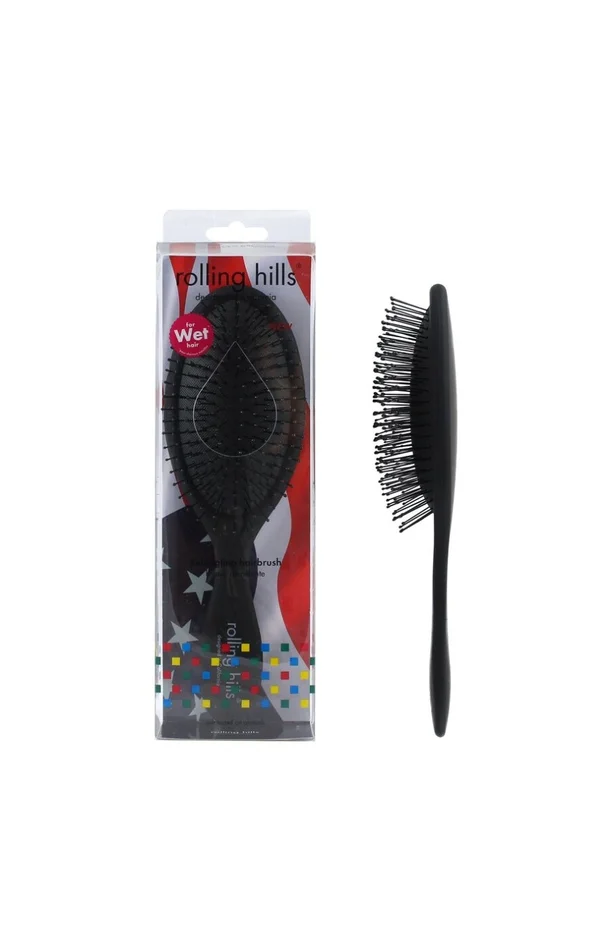 Brosse démêlante cheveux mouillés – Black