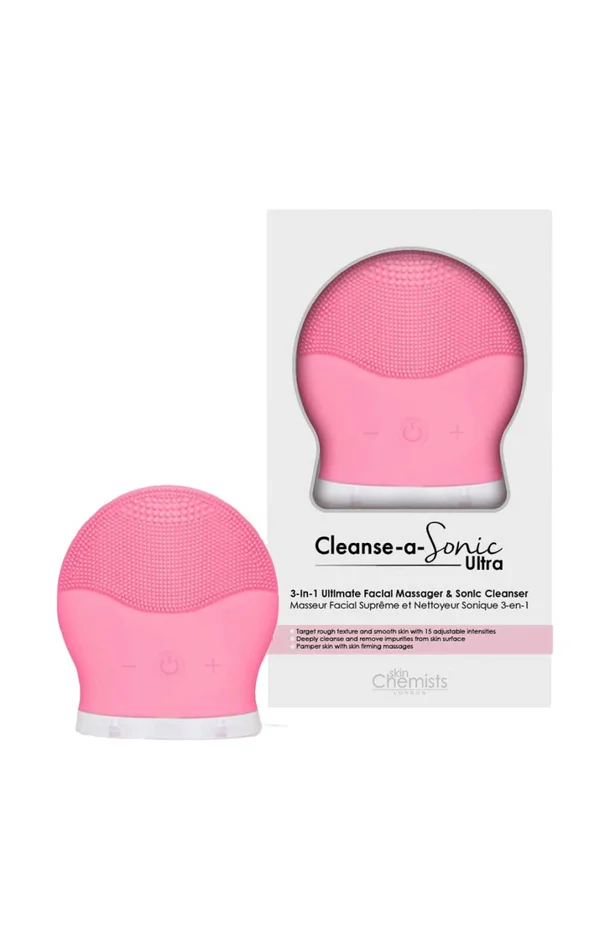 Brosse nettoyante – Visage – Rose