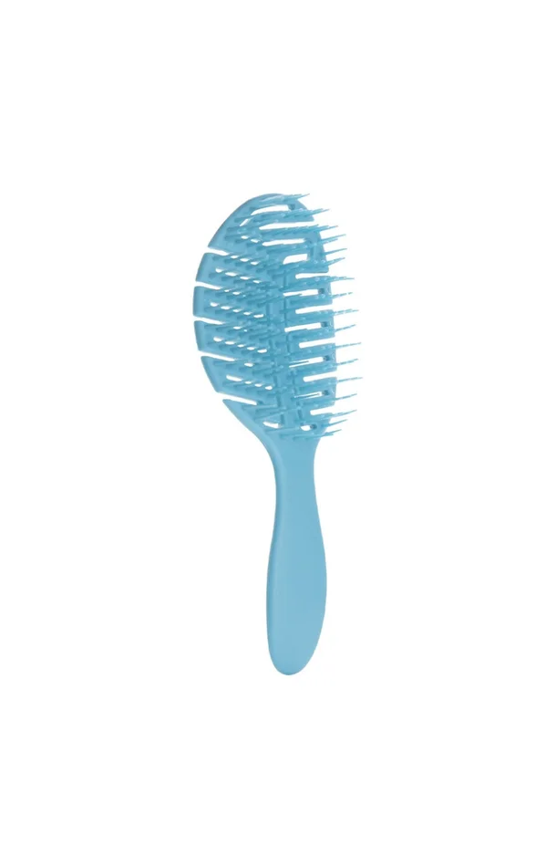 Brosse ovale – Cheveux – Bleu