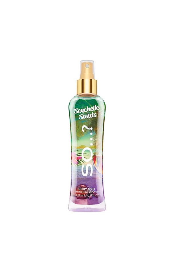 Brume corporelle – Seychelle sands – Vanille & pêche – 200 ml