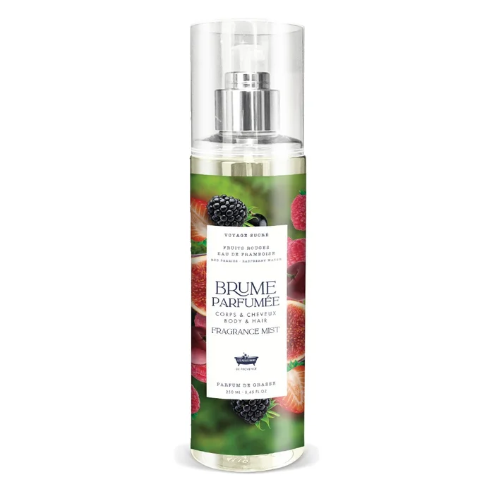 Brume Parfumée Fruits Rouges – Eau de Framboise 250 ml