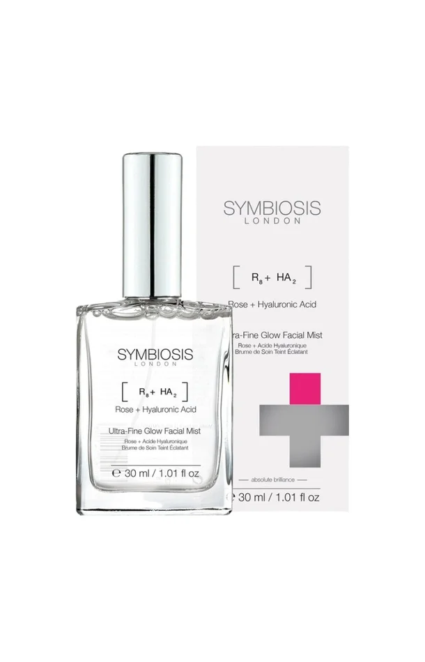 Brume teint éclatant – Acide hyaluronique & rose – Visage