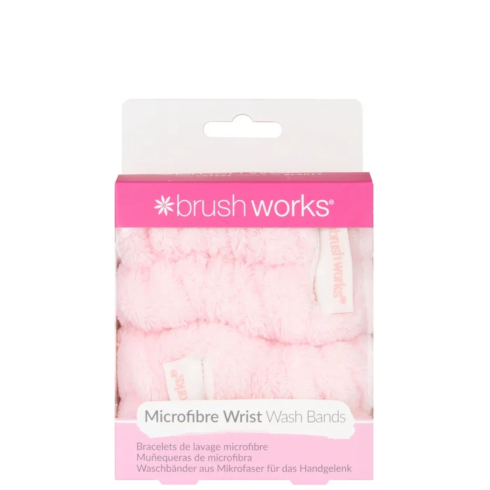 brushworks Microfibre Wrist Wash Bands – 2 Pack