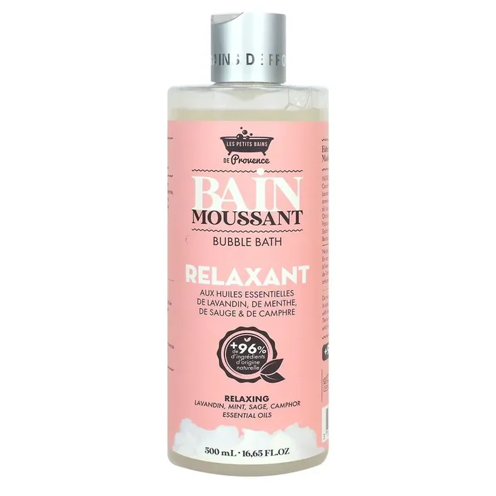 Bubble Bath bain moussant relaxant huiles essentielles 500ml