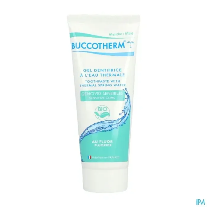 Buccotherm gencives sensibles dentifrice fluor bio 75ml