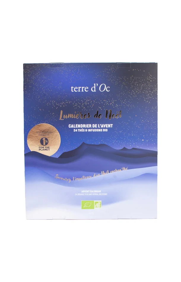 Calendrier de l’Avent thé bio – 24 sachets