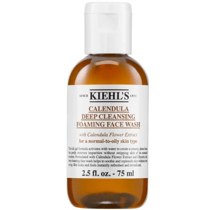 Calendula Deep Cleansing Foaming Face Wash – Nettoyant visage peaux normales à grasses