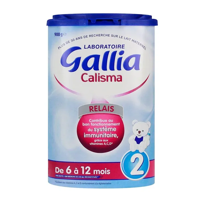 Calisma lait relais 6/12 mois 900g