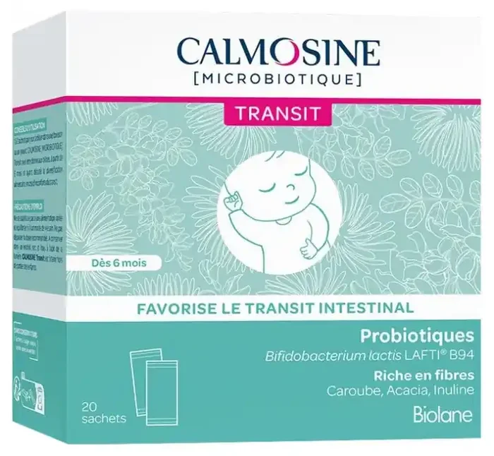 Calmosine Transit – Favorise le Transit Intestinal – 20 Sachets