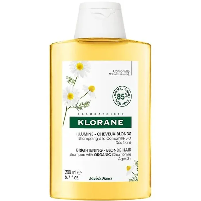 Camomille Bio – Shampoing Blondissant et Illuminateur – Cheveux Blonds
