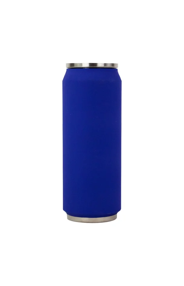 Canette isotherme – Soft touch – Bleu nuit – 500 ml