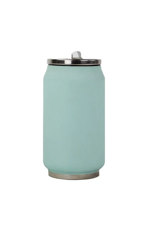 Canette isotherme – Soft touch – Menthe – 280 ml