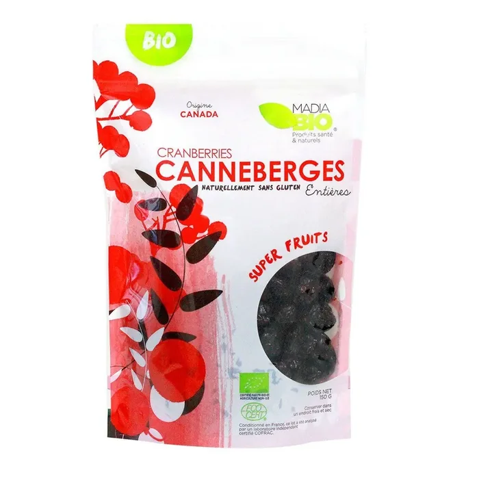 Canneberges entières 150g