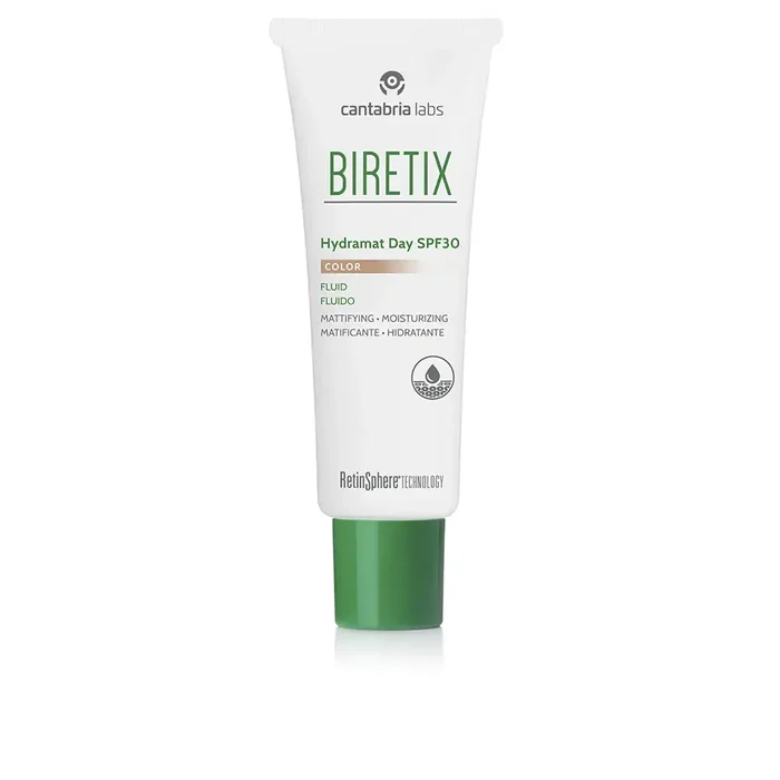 Cantabria Labs, BIRETIX HYDRAMAT DAY fluido con colore SPF30