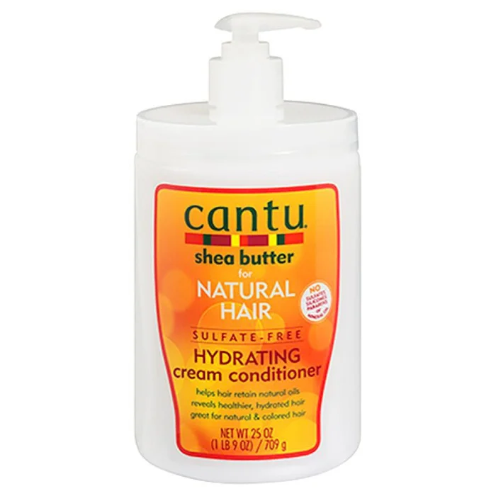 CANTU SHEA BUTTER FOR NATURAL HAIR ≡ Après-Shampooing Hydratant Sans Sulfate