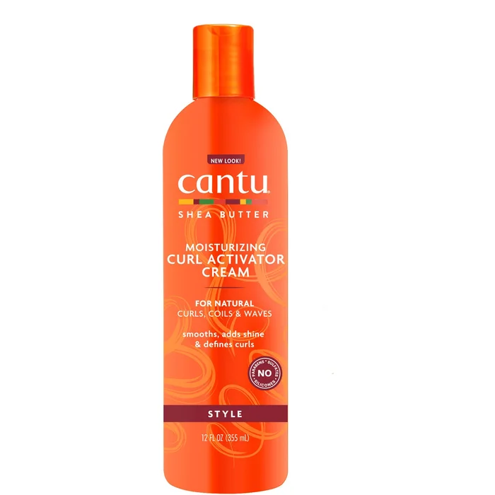 CANTU SHEA BUTTER FOR NATURAL HAIR ≡ Crème Hydratante Activateur de Boucles