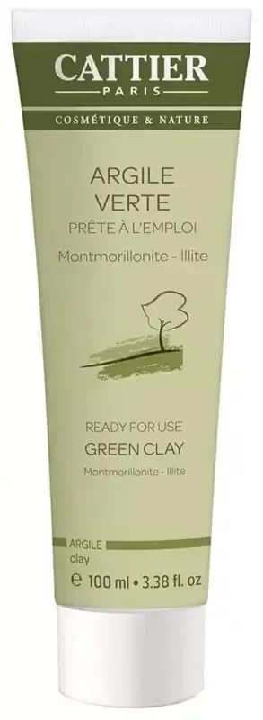 Cattier Argile Verte Prête à l‘Emploi – 100 ml