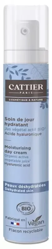 Cattier Soin Jour Hydratant – Peaux Déshydratées 50 ml