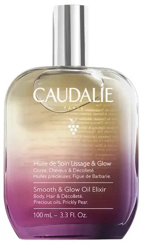 Caudalie Huile de Soin Lissage & Glow Corps Cheveux Décolleté 100 ml
