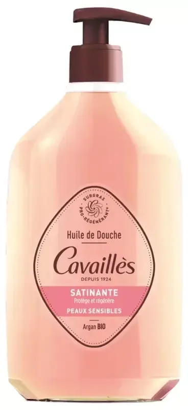 Cavaillès Huile de Douche Satinante Peaus Sensibles 750 ml