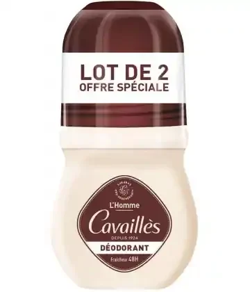 Cavaillès L‘Homme Déodorant Fraîcheur Roll-on x2