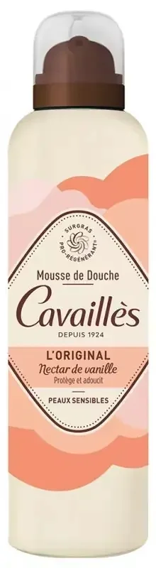 Cavaillès Mousse de Douche l‘Original Nectar de Vanille Peaux Sensibles 200 ml