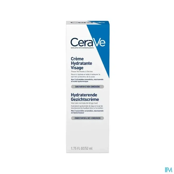 Cerave crème hydratante visage 52ml