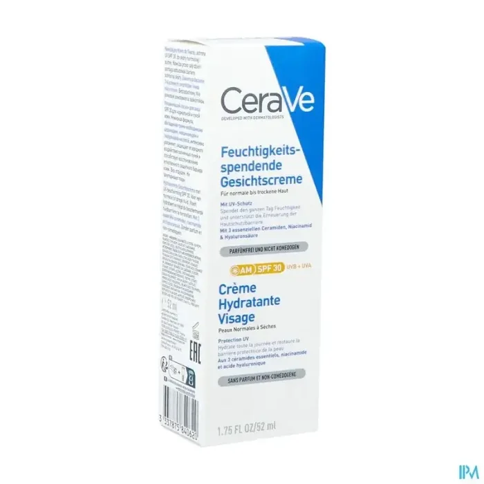 Cerave crème hydratante visage
