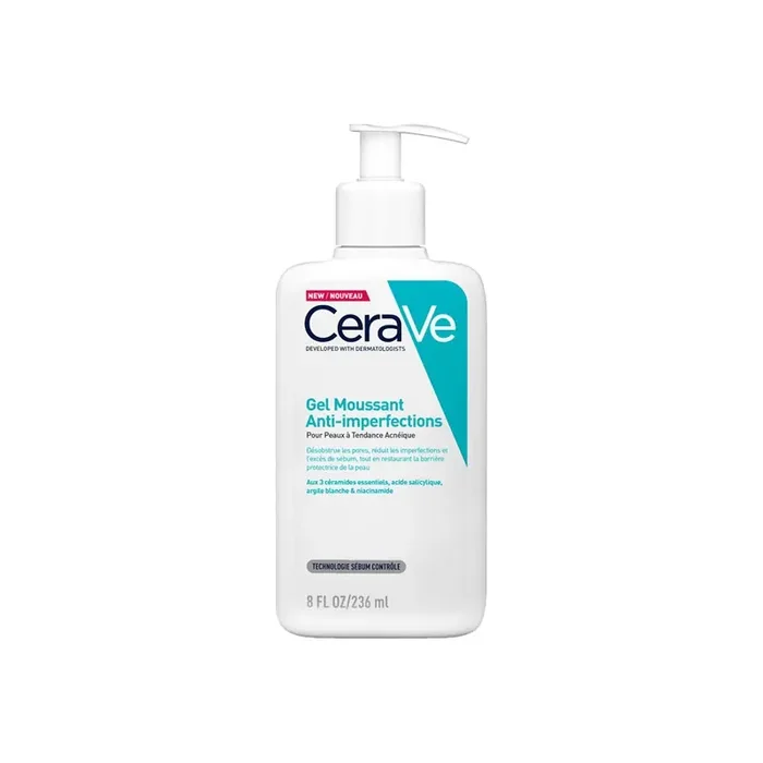 CeraVe gel moussant anti-imperfections 236ml