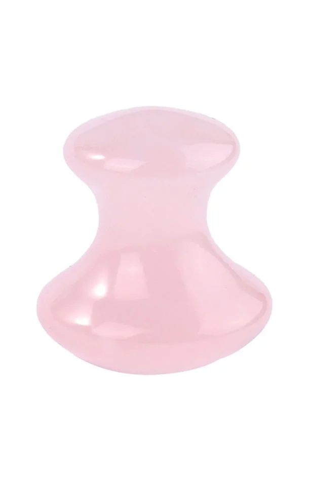 Champignon de massage – Visage – Quartz rose