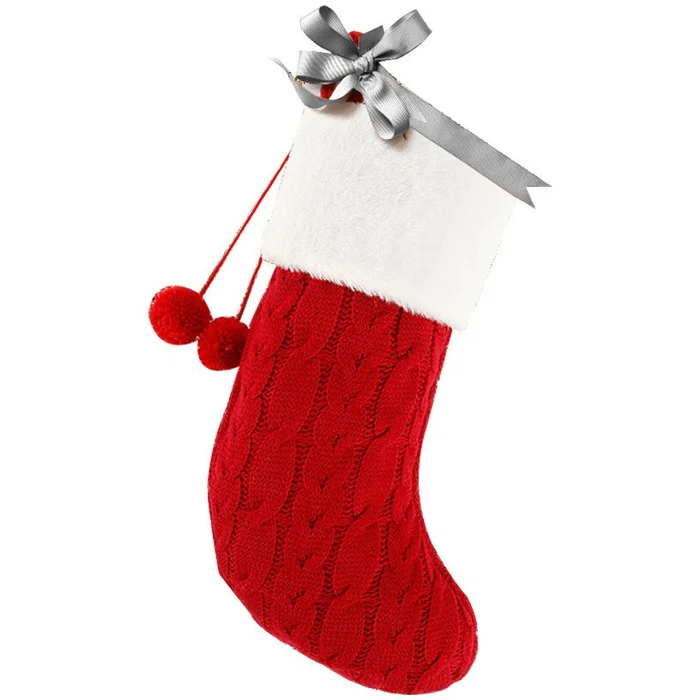 Chaussette secrète de Noël – Argenté – 5 bijoux