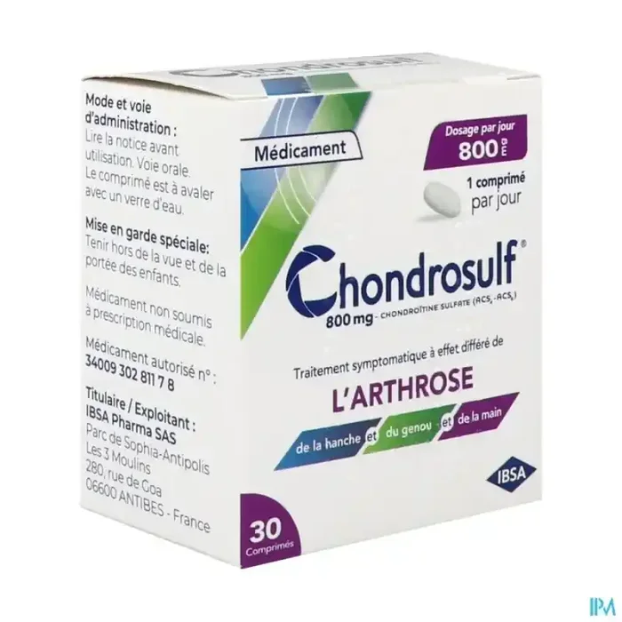 Chondrosulf 800mg comprimé 30