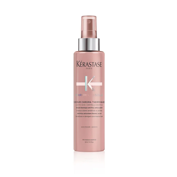 Chroma Absolu – Sérum Thermique Anti-Frizz Antioxydant pour cheveux colorés