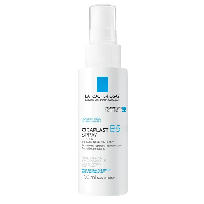 Cicaplast B5 – Spray R&eacute;parateur, Apaisant, Anti-D&eacute;mangeaisons 100 ml