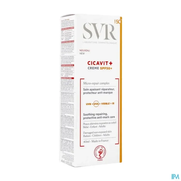 Cicavit crème ip50 tube 40ml