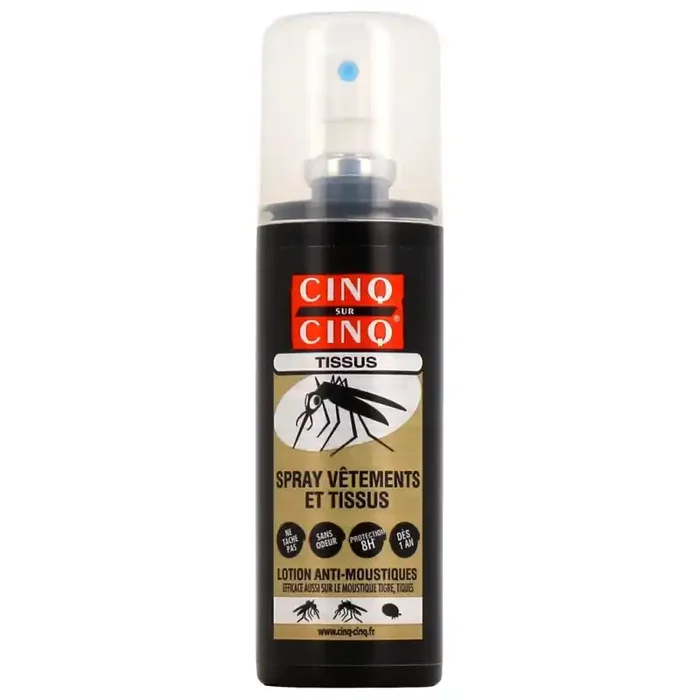 Cinq sur Cinq Anti-Moustiques Spray Vetements et Tissus 100 ml