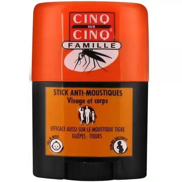 Cinq sur Cinq Famille Stick Anti-Moustiques 20 ml
