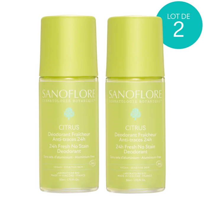 Citrus – Roll-on Bio efficacit&eacute; 24h 2 x 50ml