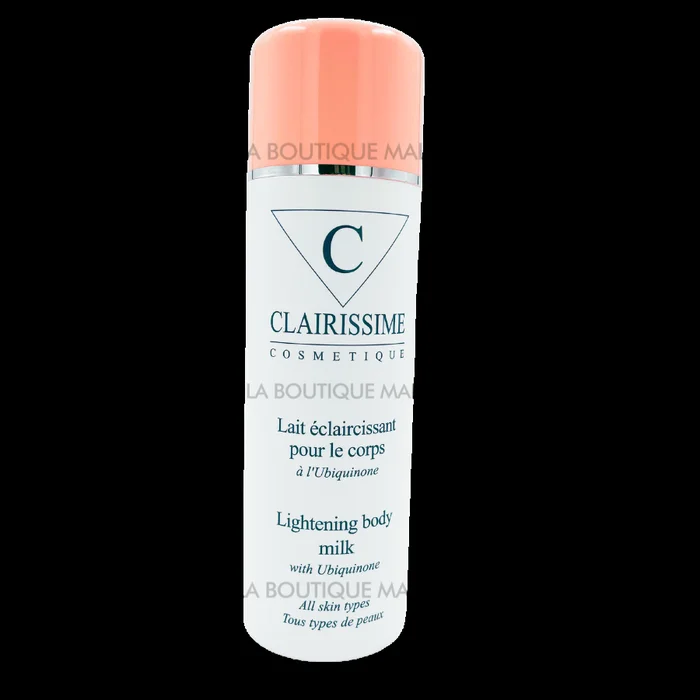 CLAIRISSIME ≡ Lait éclaircissant pour le corps à l’Ubiquinone