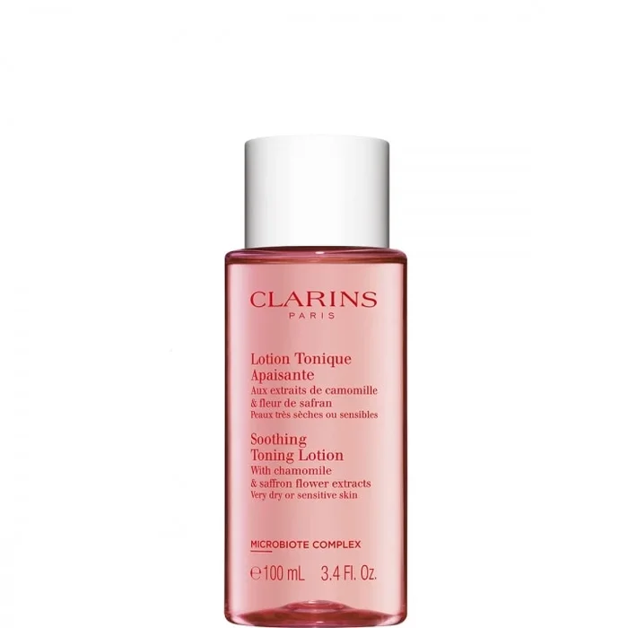 CLARINS Lotion Tonique Apaisante Aux Extraits de Camomille & Fleur de Safran – Format Pick & Love