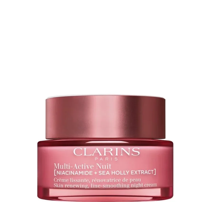 CLARINS Multi-Active Nuit Crème lissante, rénovatrice de peau – Peaux sèches