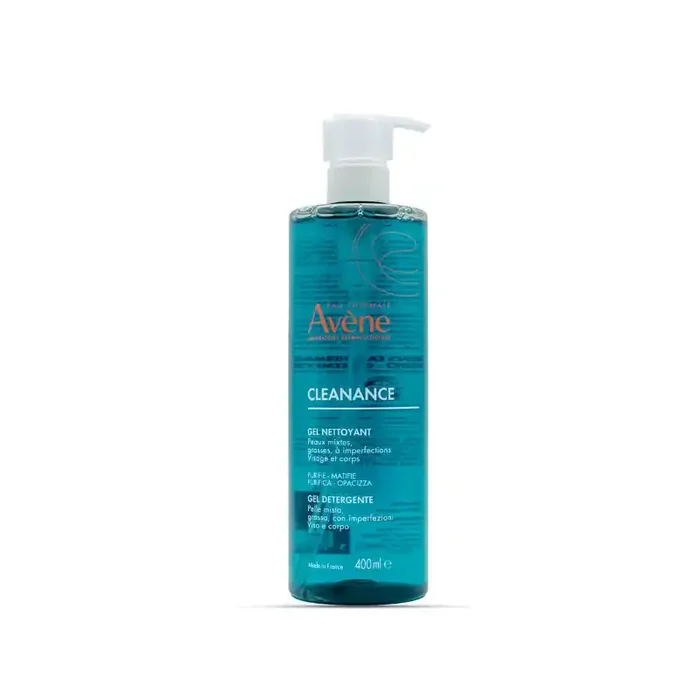 CLEANANCE GEL NETTOYANT VISAGE CORPS 400ML AVENE