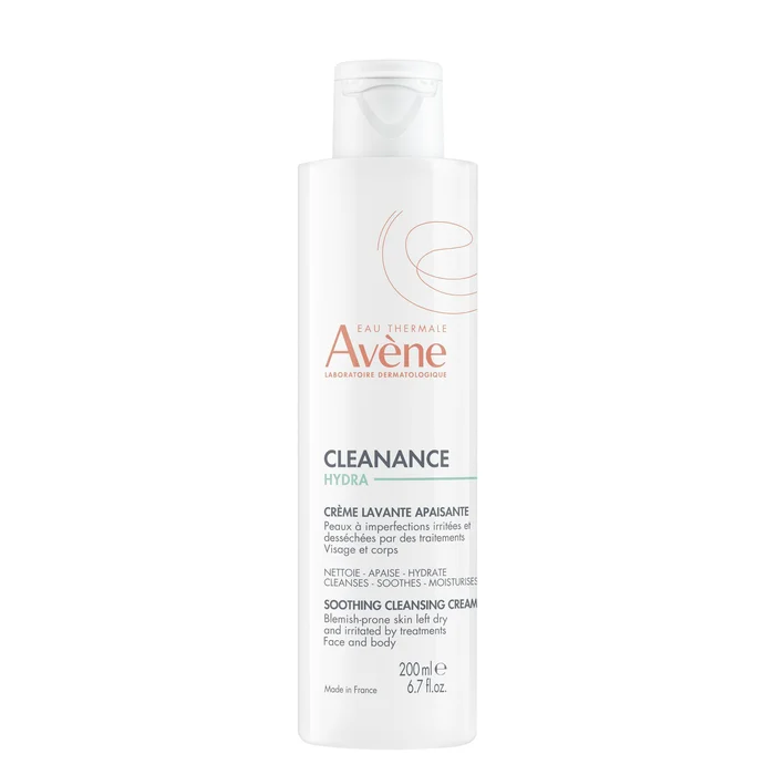 Cleanance Hydra – Crème Lavante Visage & Corps – Peaux à Imperfections Irritées 200 ml