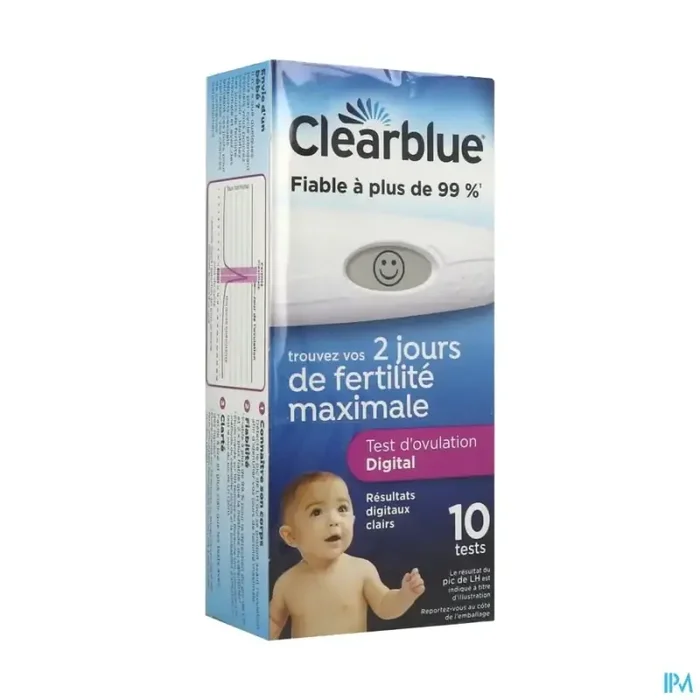 Clearblue test d‘ovulation digital 1 hormone 10