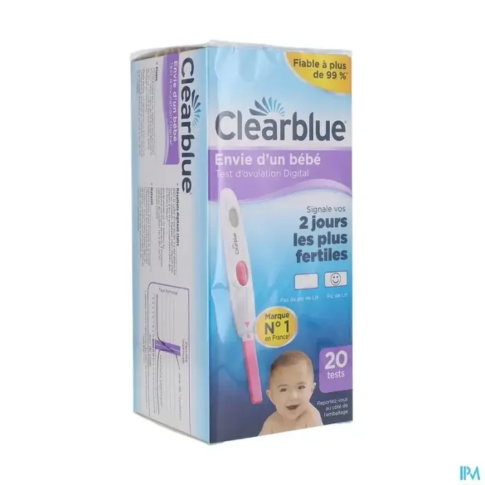 Clearblue test d‘ovulation digital 1 hormone 20