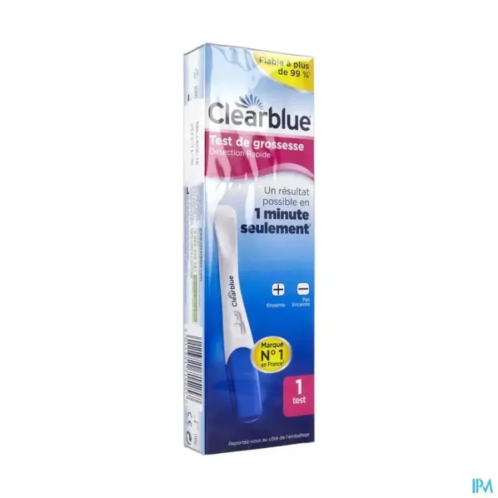 Clearblue test de grossesse detection rapide x1