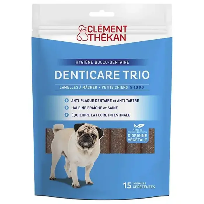 Clement thekan denticare trio lamelles à mâcher chien S 15