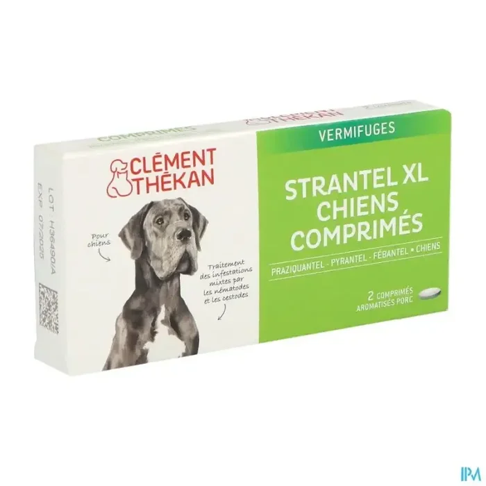 Clement thekan strantel chien xl comprimé 2
